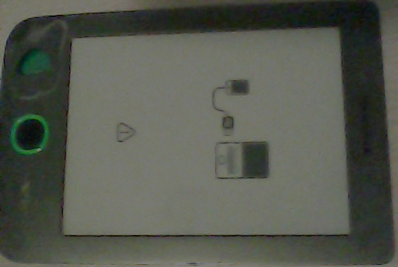 My old PocketBook with broken ’next page’ button. Taken on Nokia phone with bad light.
